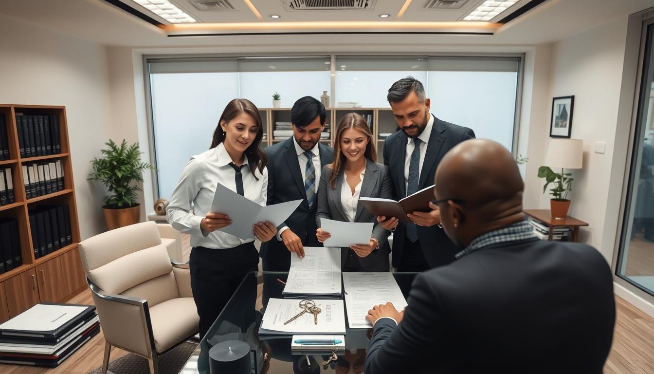 Contact support for property transactions and closing preparation